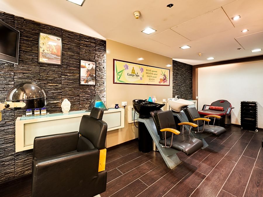 Salon at our 5 star hotel in Ahmedabad 