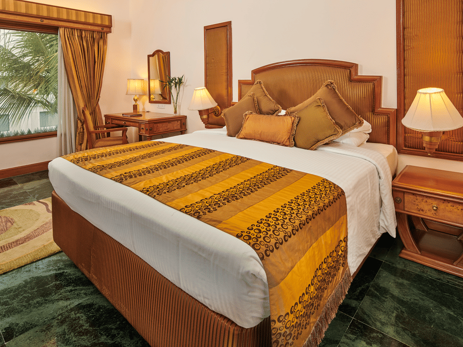 Luxury suite with king bed at The Ummed Ahmedabad