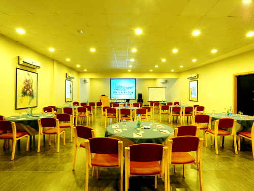 seating inside - The Golden tusk