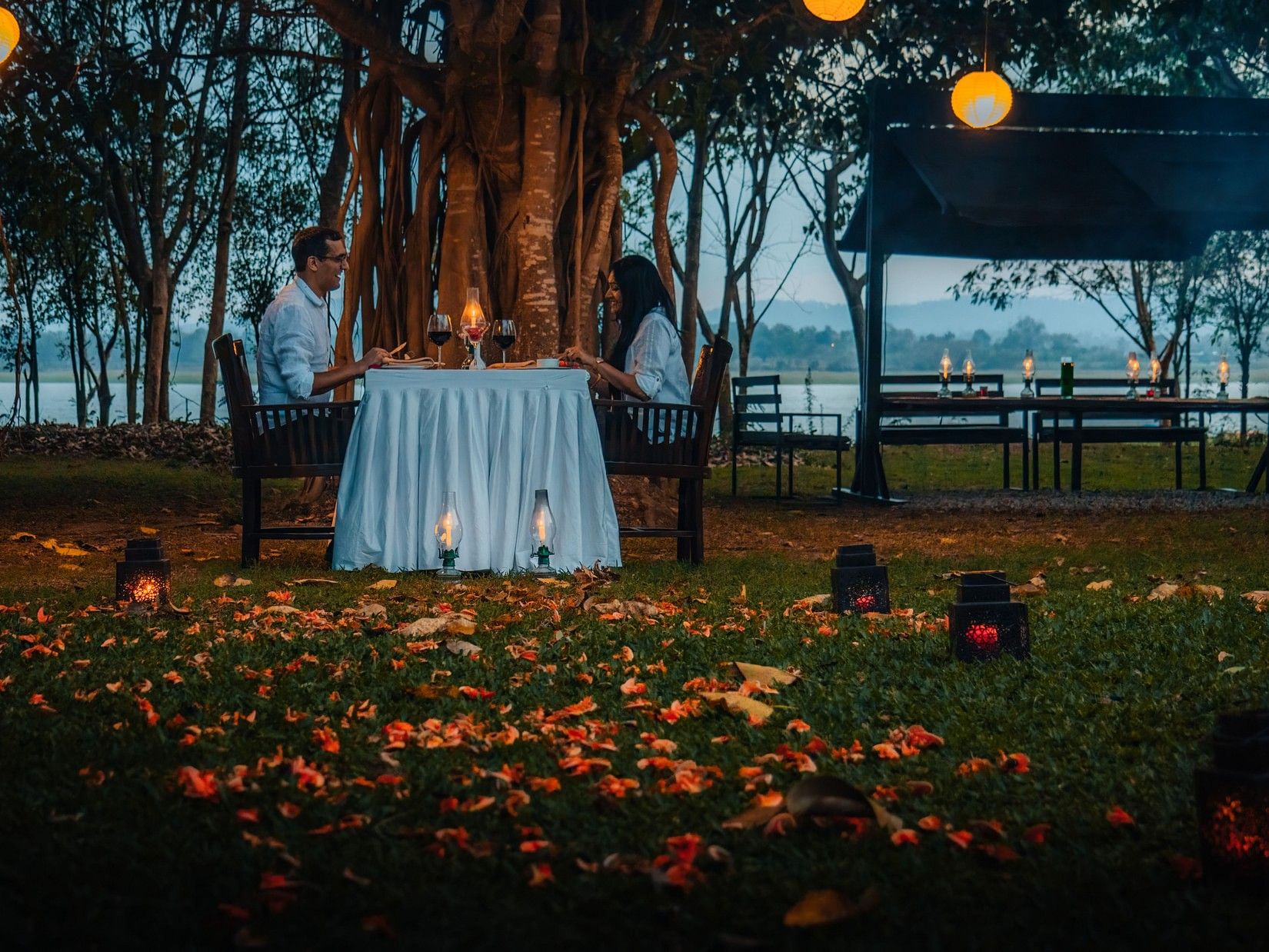 Romantic dinner