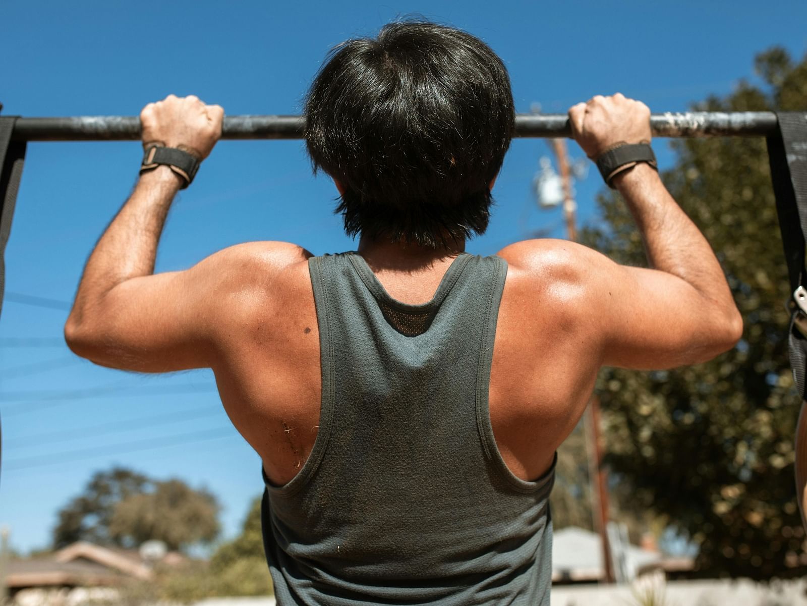 A picture of a man weight lifting | Diamond Parks, Pune
