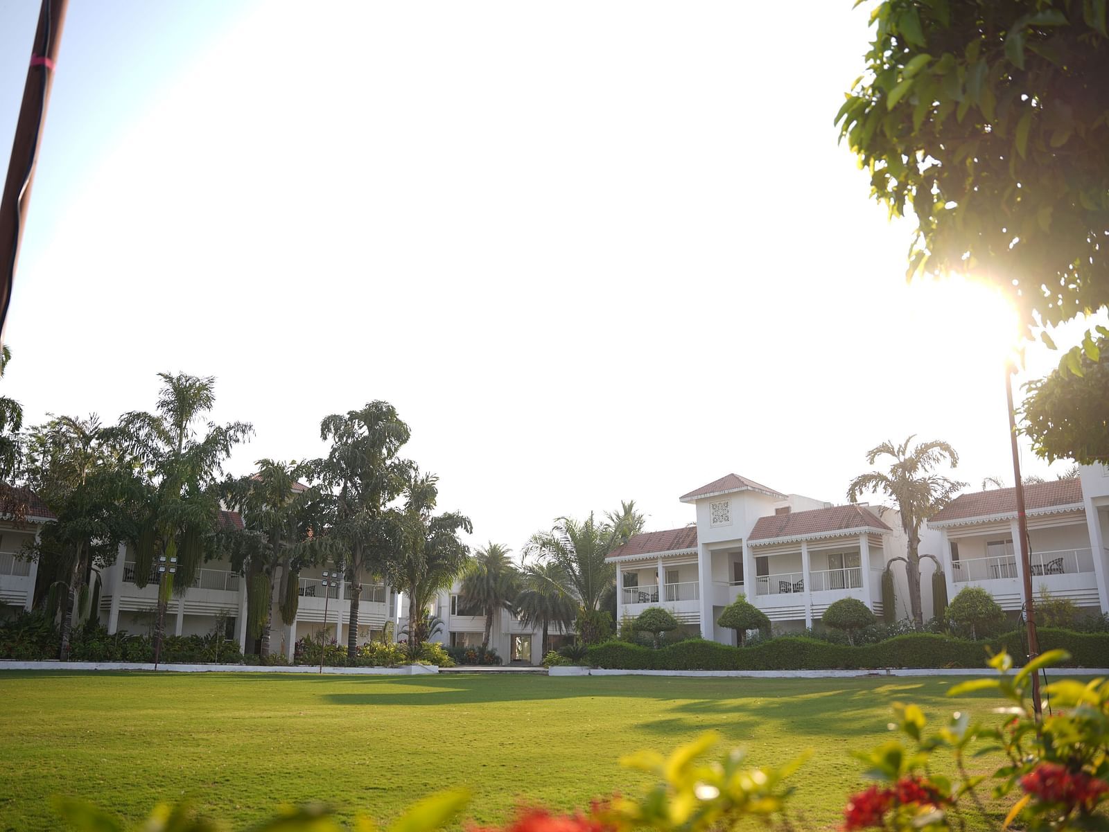 Main Lawn Side View