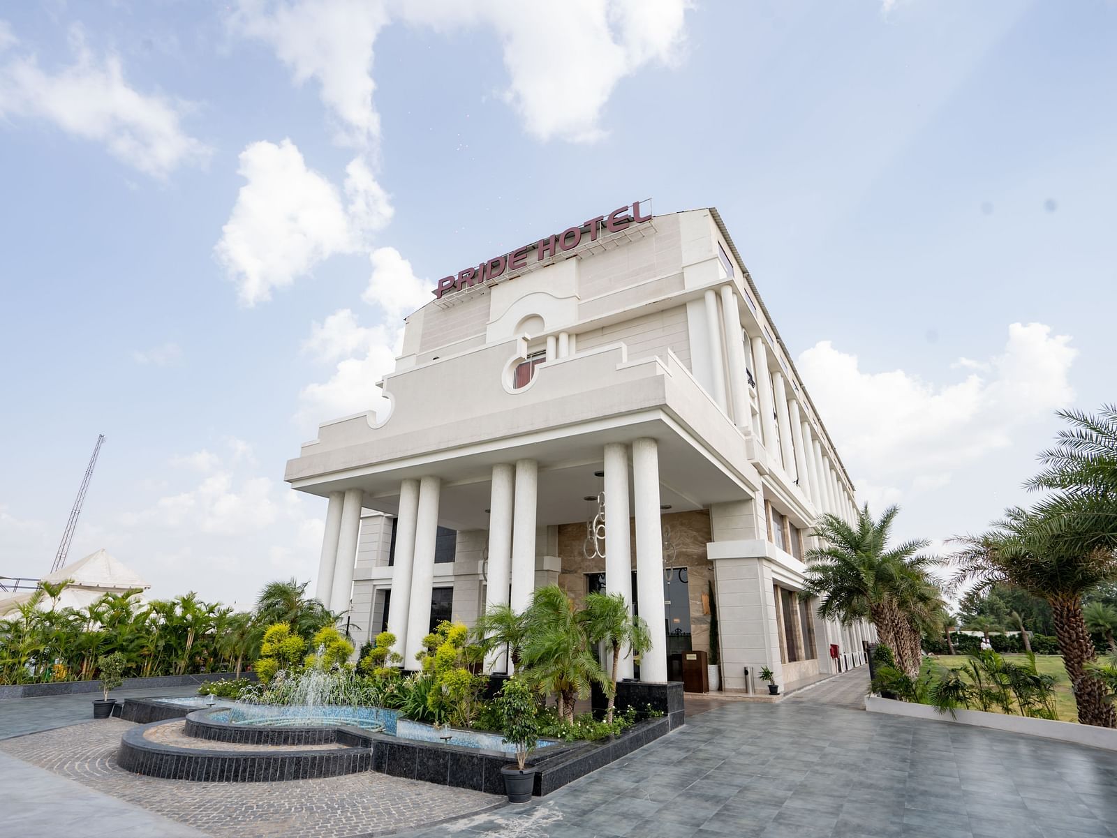 Facade of Pride Hotel and Convention Centre Indore