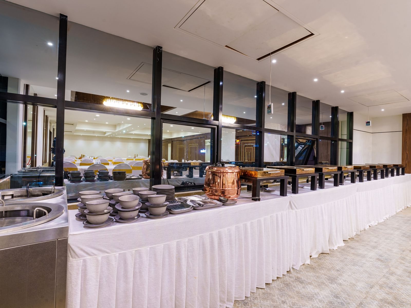 Interior of Marigold Banquet at Visthara Hotel 10