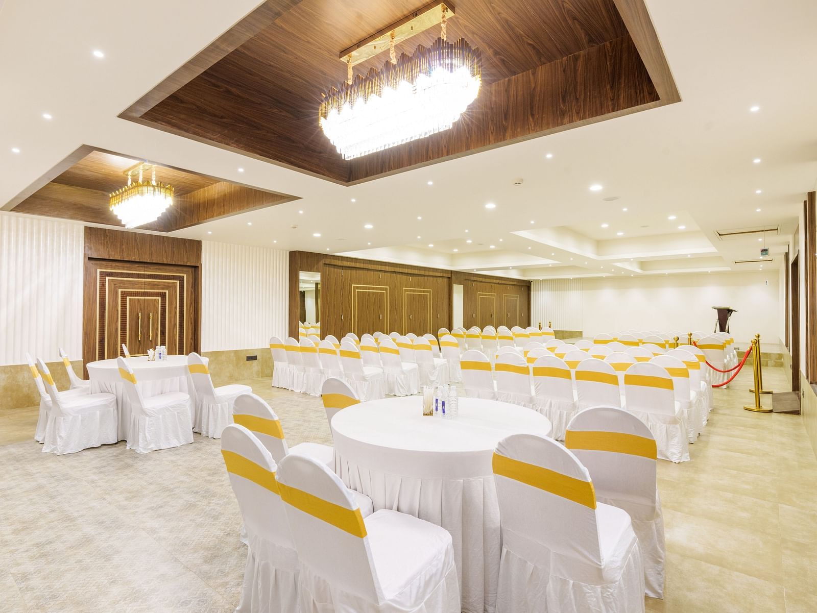 Interior of Marigold Banquet at Visthara Hotel 1
