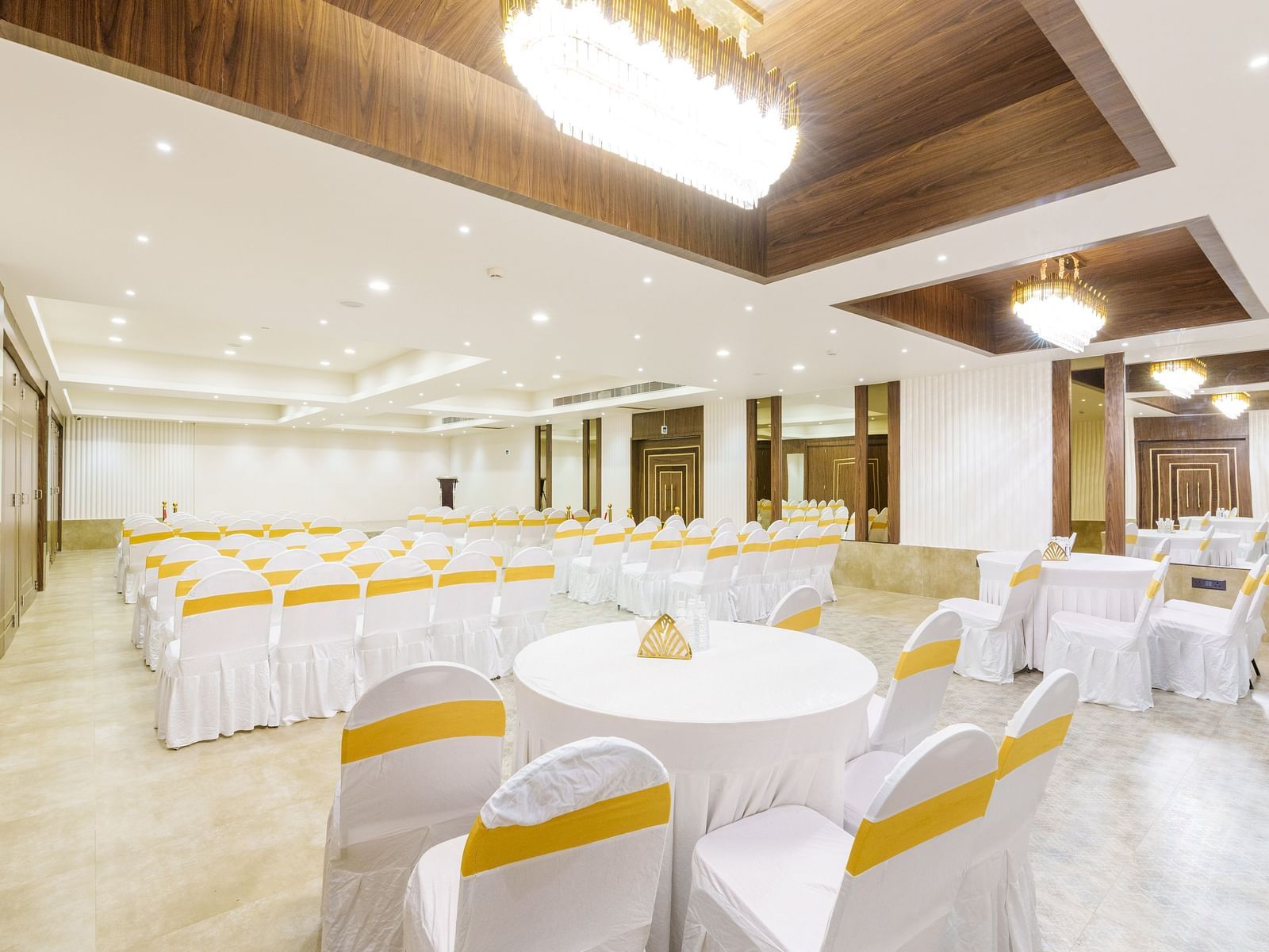 Interior of Marigold Banquet at Visthara Hotel 2