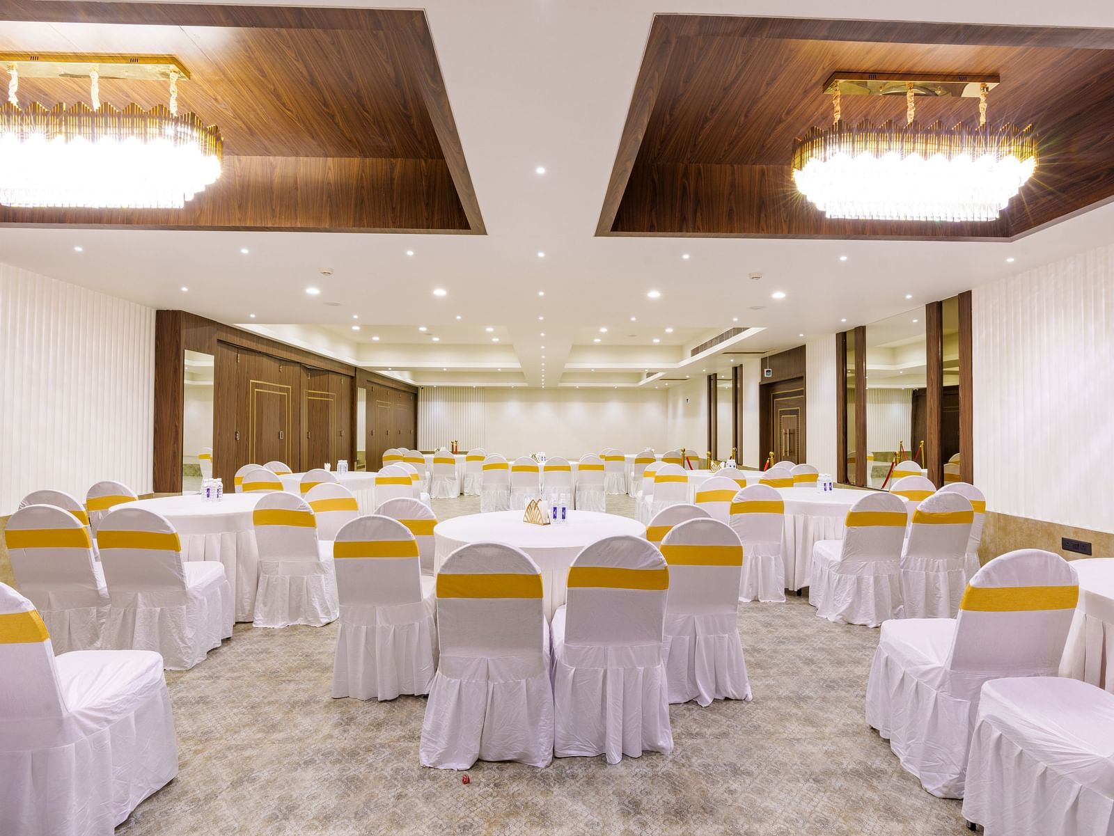 Interior of Marigold Banquet at Visthara Hotel 3