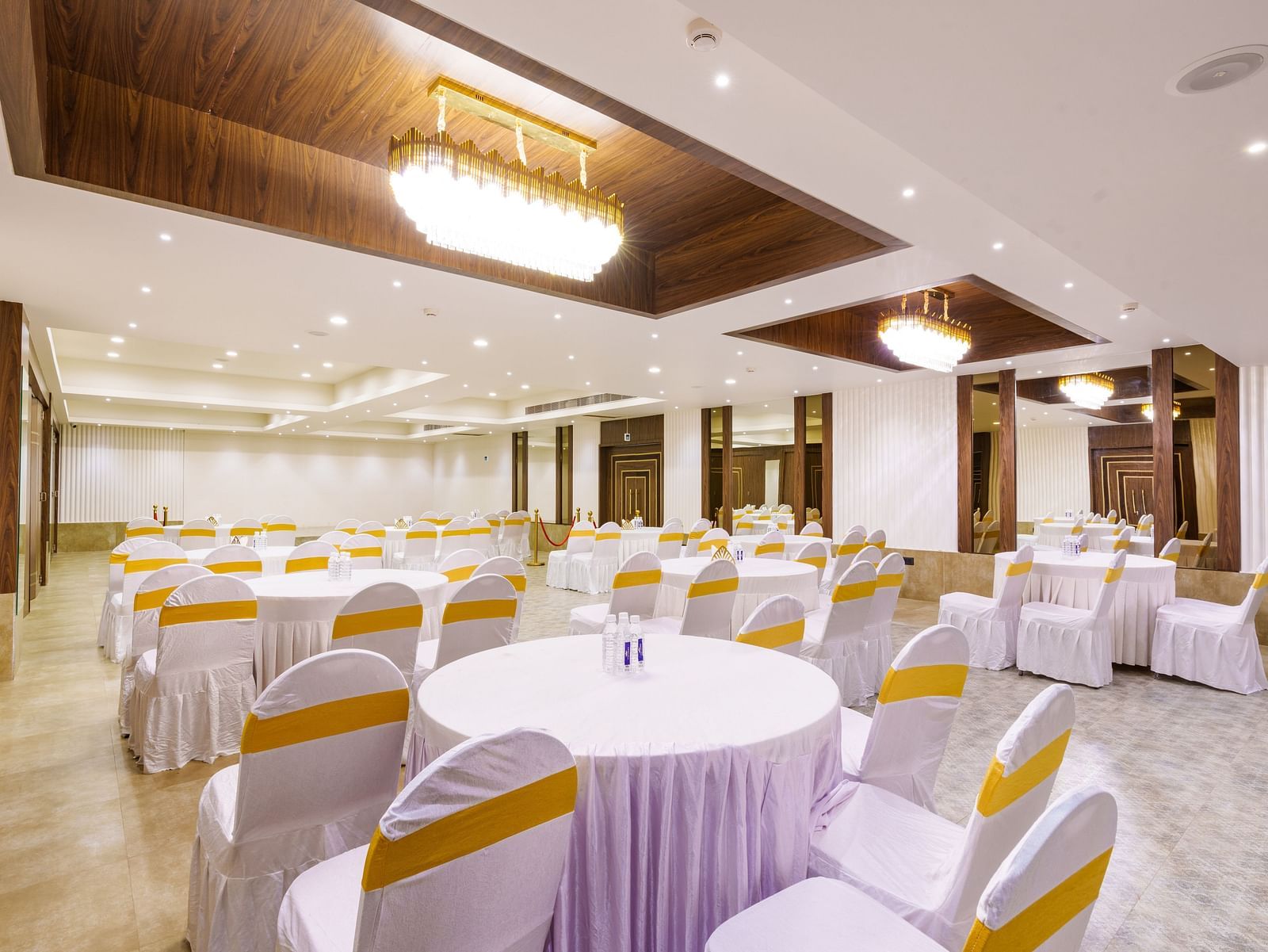 Interior of Marigold Banquet at Visthara Hotel 4