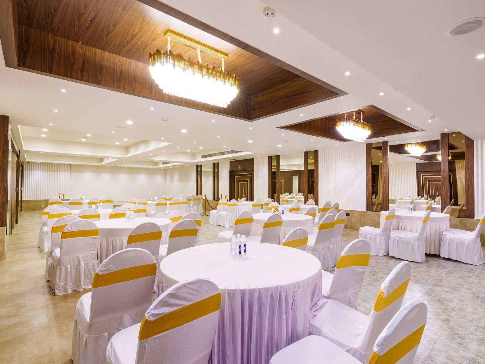Interior of Marigold Banquet at Visthara Hotel 5