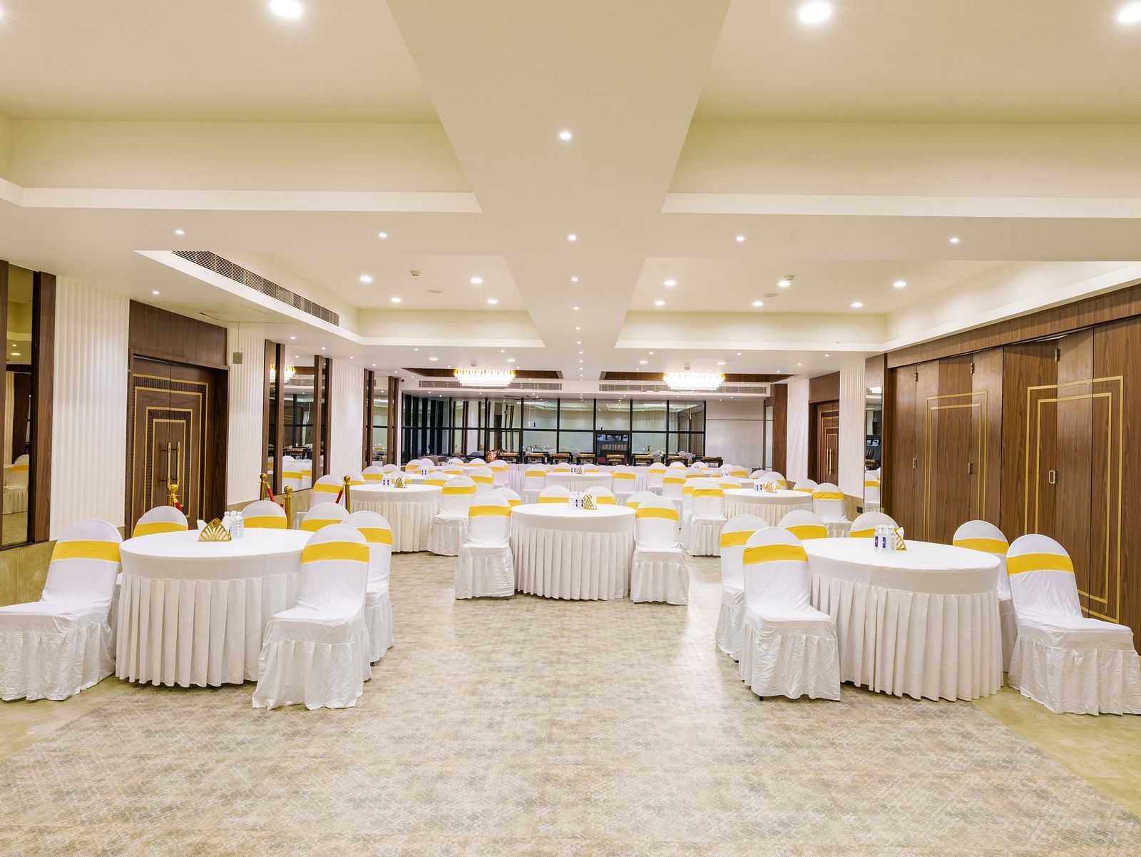 Interior of Marigold Banquet at Visthara Hotel 8