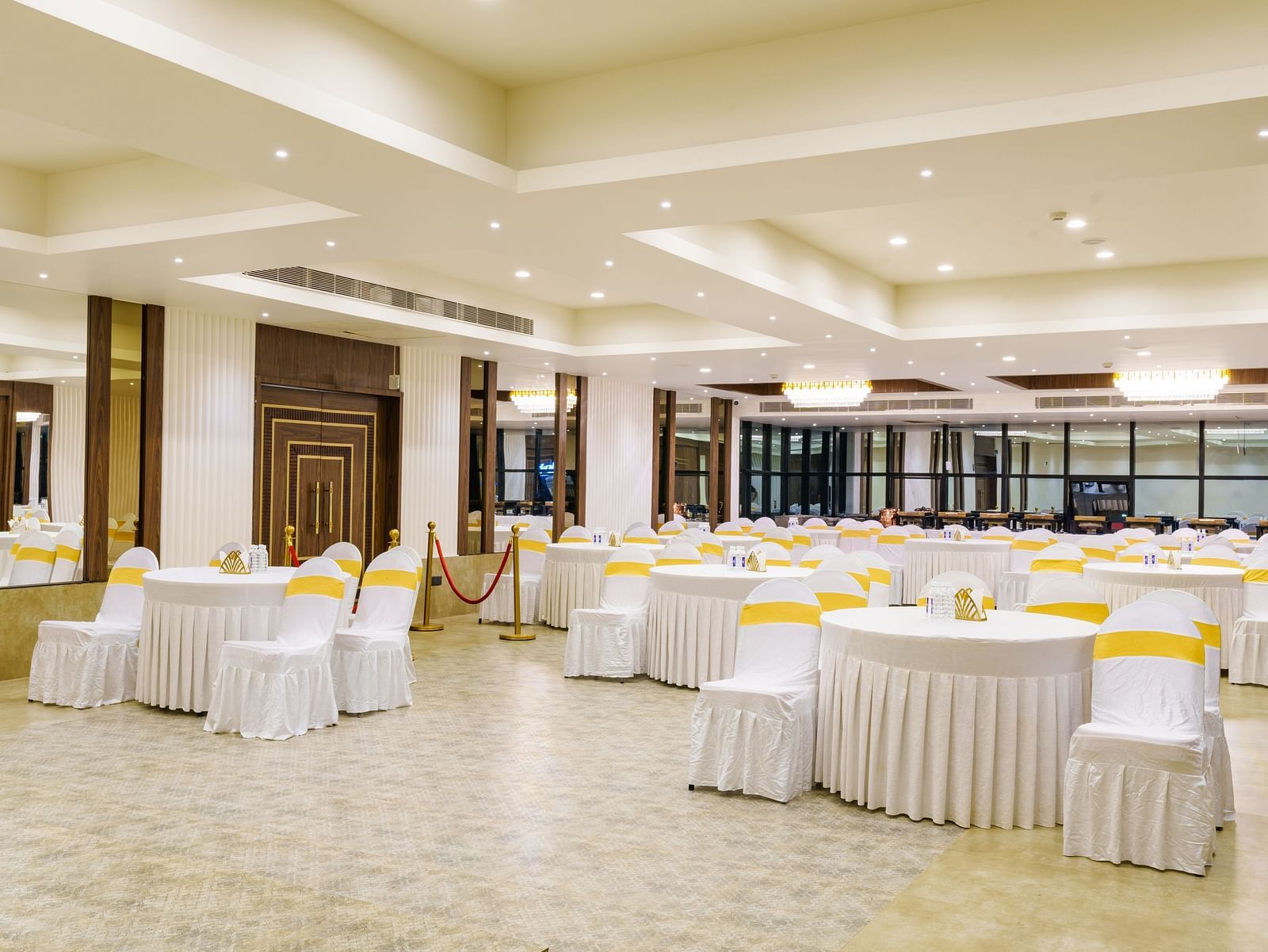 Interior of Marigold Banquet at Visthara Hotel 9