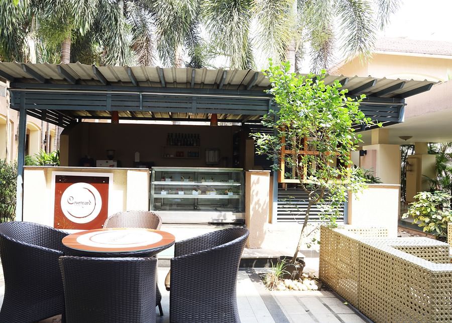 Courtyard cafe in Cuttack 