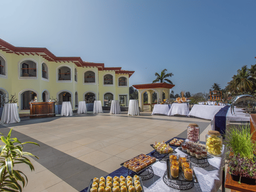 picture of Regency Deck, an open air hall in South Goa 