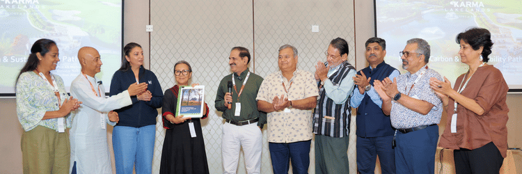 Image featuring a group of people posing for the picture - Karma Lakelands.