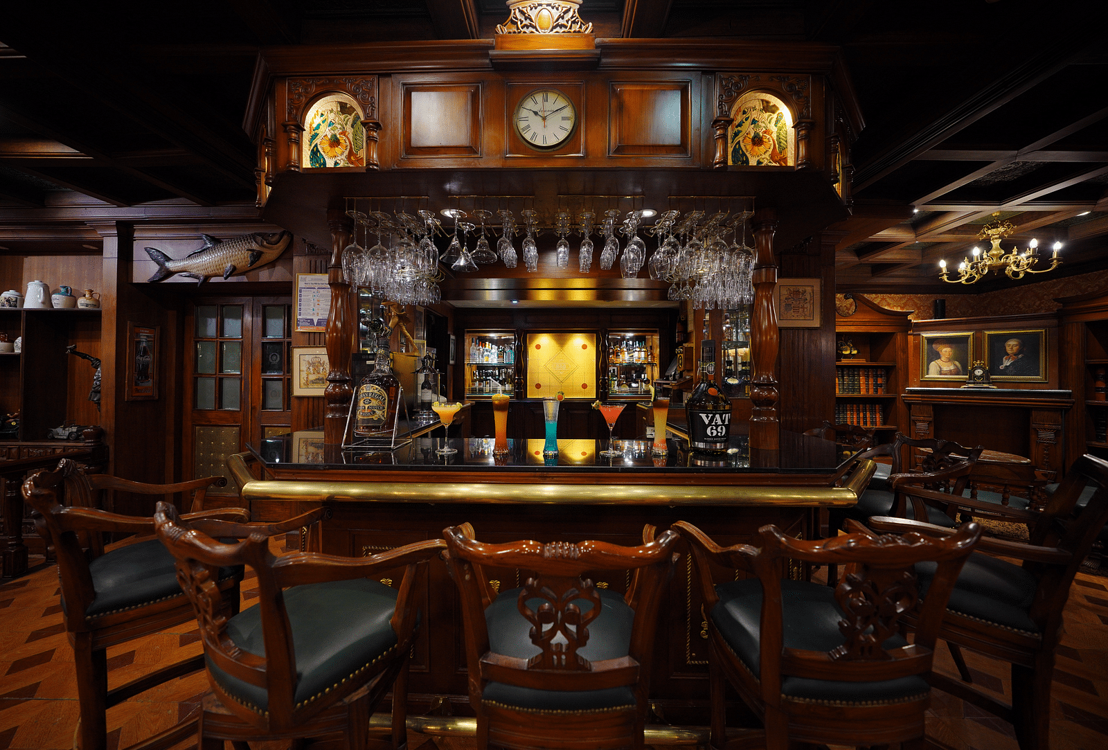 inside seating space at the bar -  Mayfair Lagoon, Bhubaneswar 1