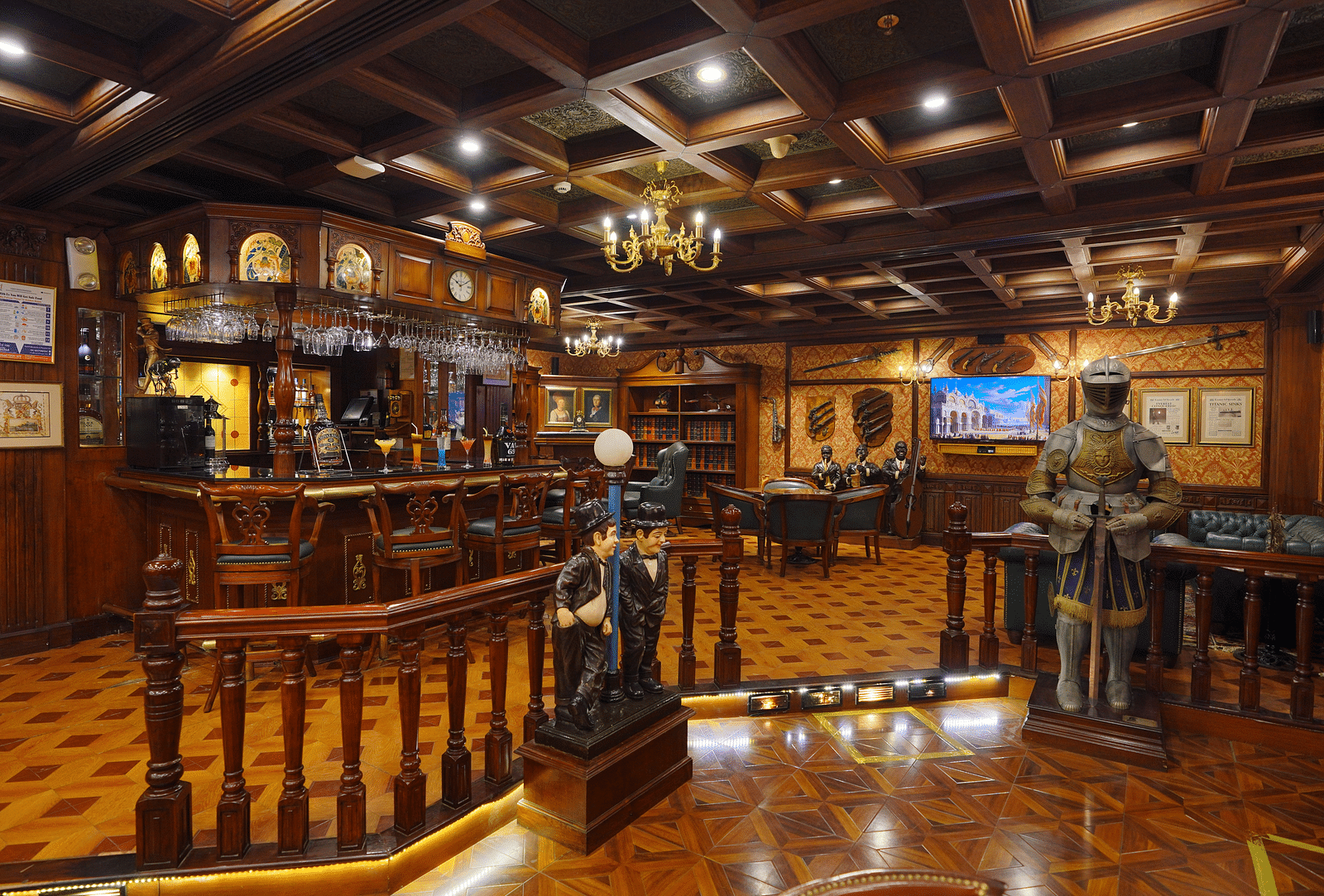 inside seating space at the bar -  Mayfair Lagoon, Bhubaneswar 2