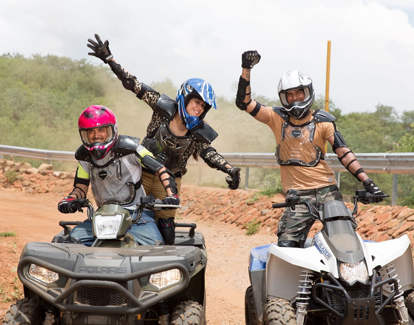 ATV ride in hyderabad Sahas Ramoji Adventure