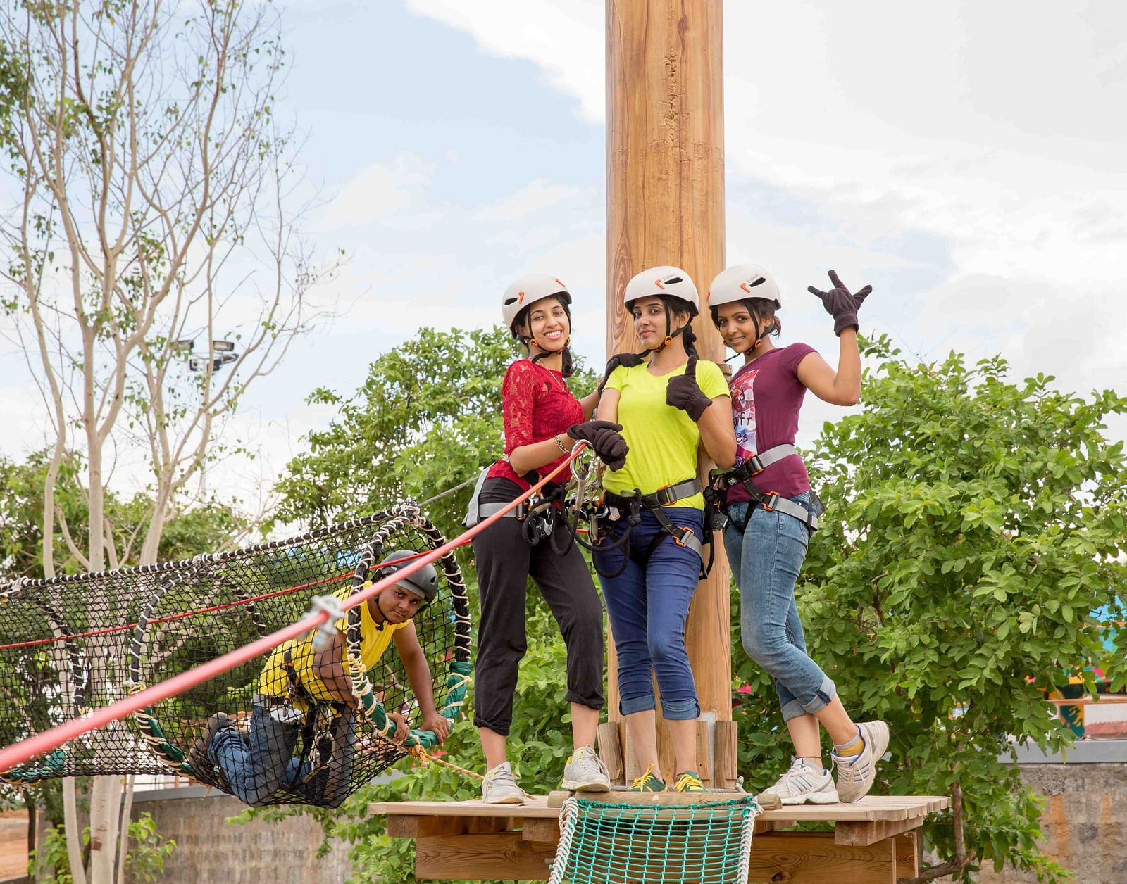 Thrill Seekers Adventure Pacakage at Sahas - Ramoji Adventure Park Hyderabad