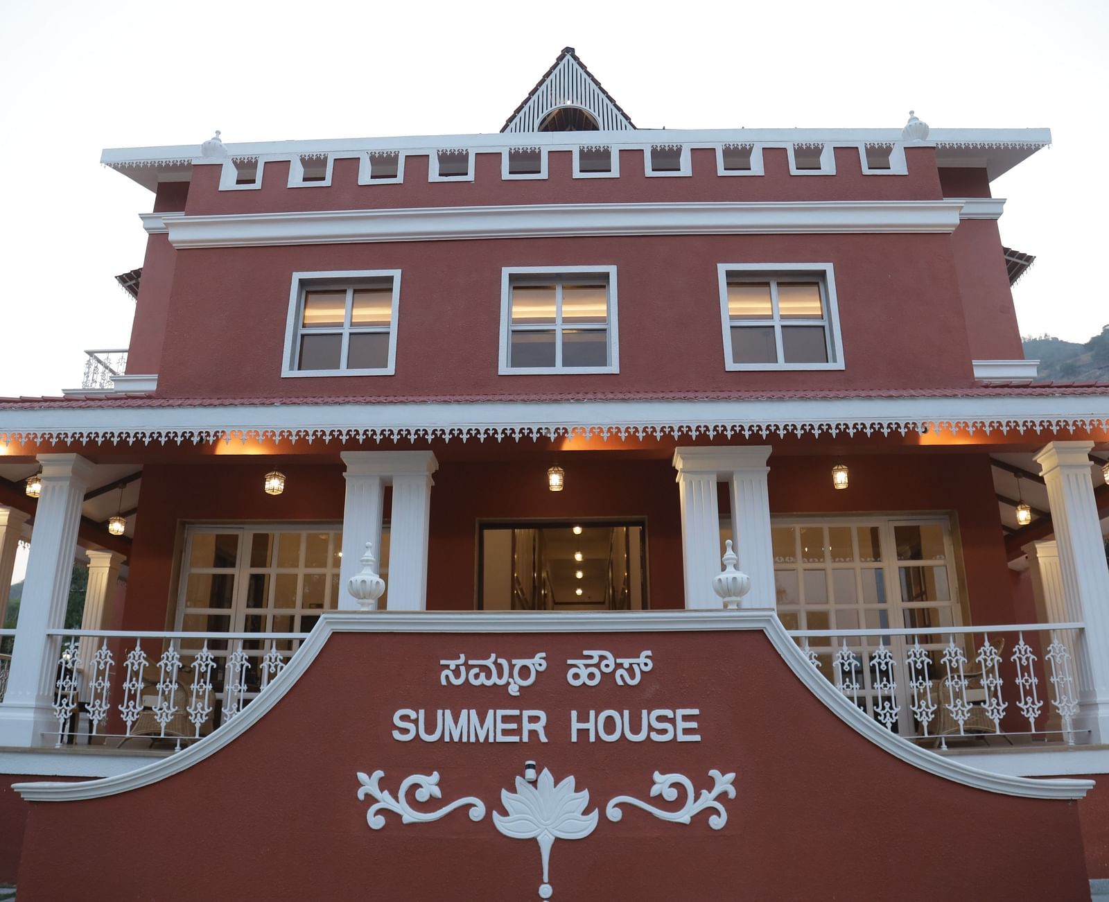 Exterior Facade of Summer House, Nandi Hills