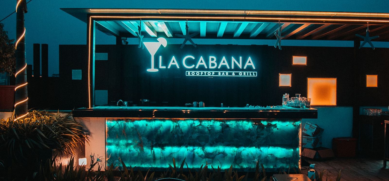 front view of the facade of a restaurant La Cabana - Hotel Park Elanza, Chennai