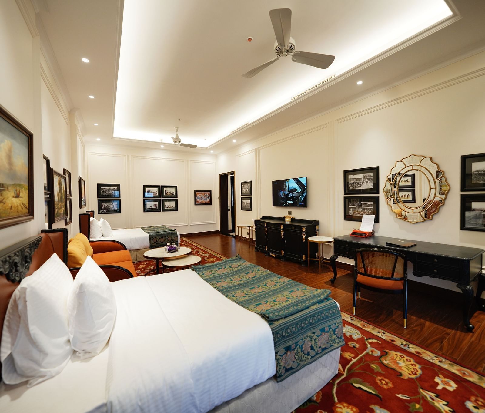  bed facing the workstation - Mayfair Tea Resort, Siliguri