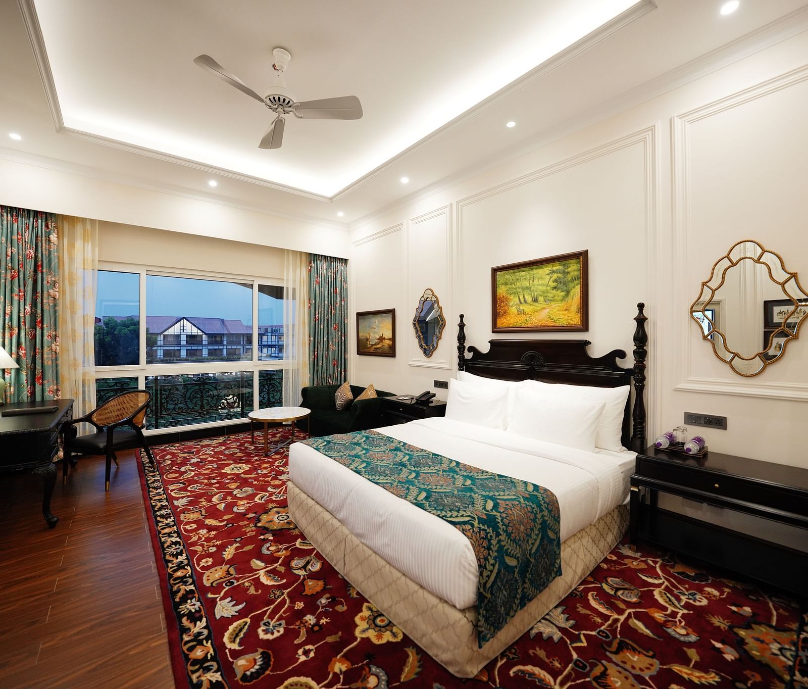 a king size bed - Mayfair Tea Resort, Siliguri  1