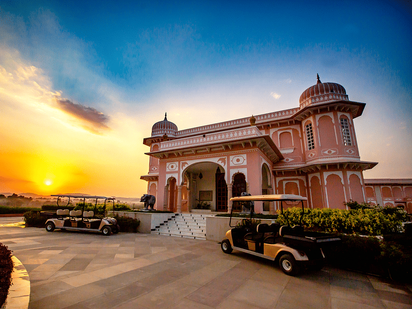 Buena Vista Luxury Garden Spa Resort - the exterior facade of the resort in Jaipur 00