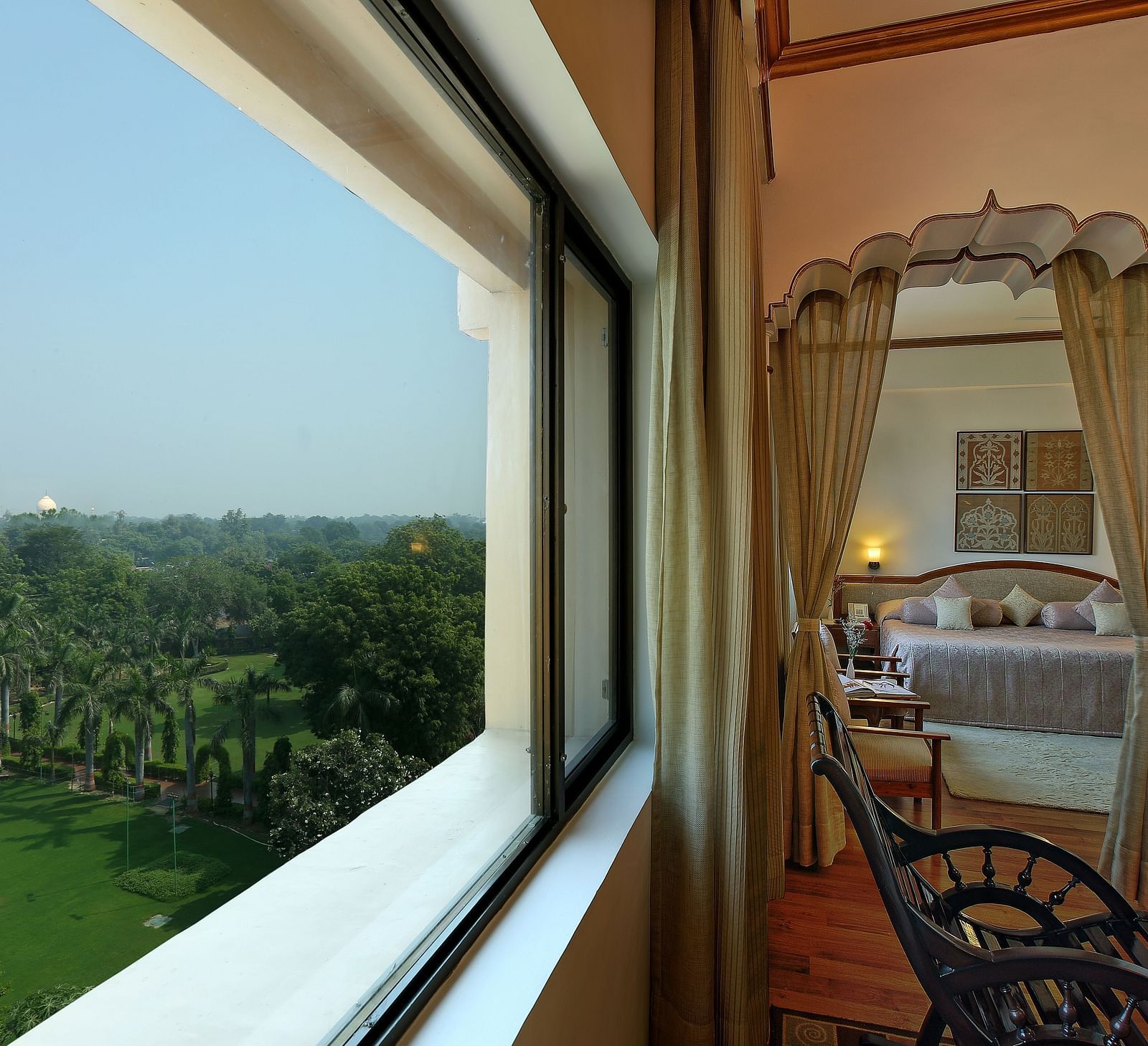The Mumtaz Suite with garden views