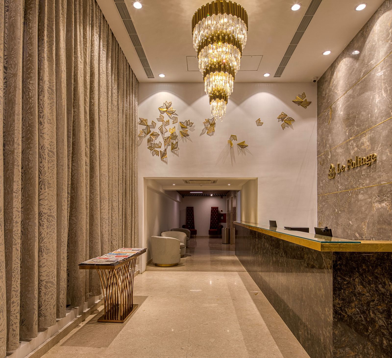 Reception at Le Foliage by TGI, Bangalore