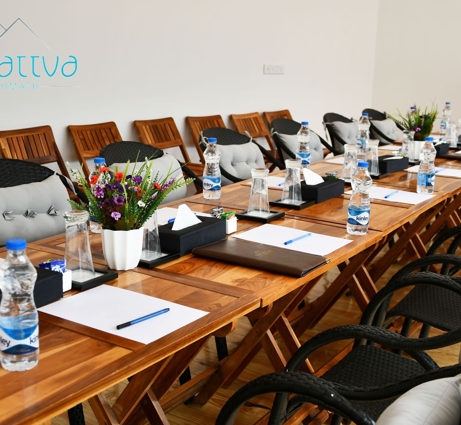 corner view image of the conference hall at the tattva, joshimath 