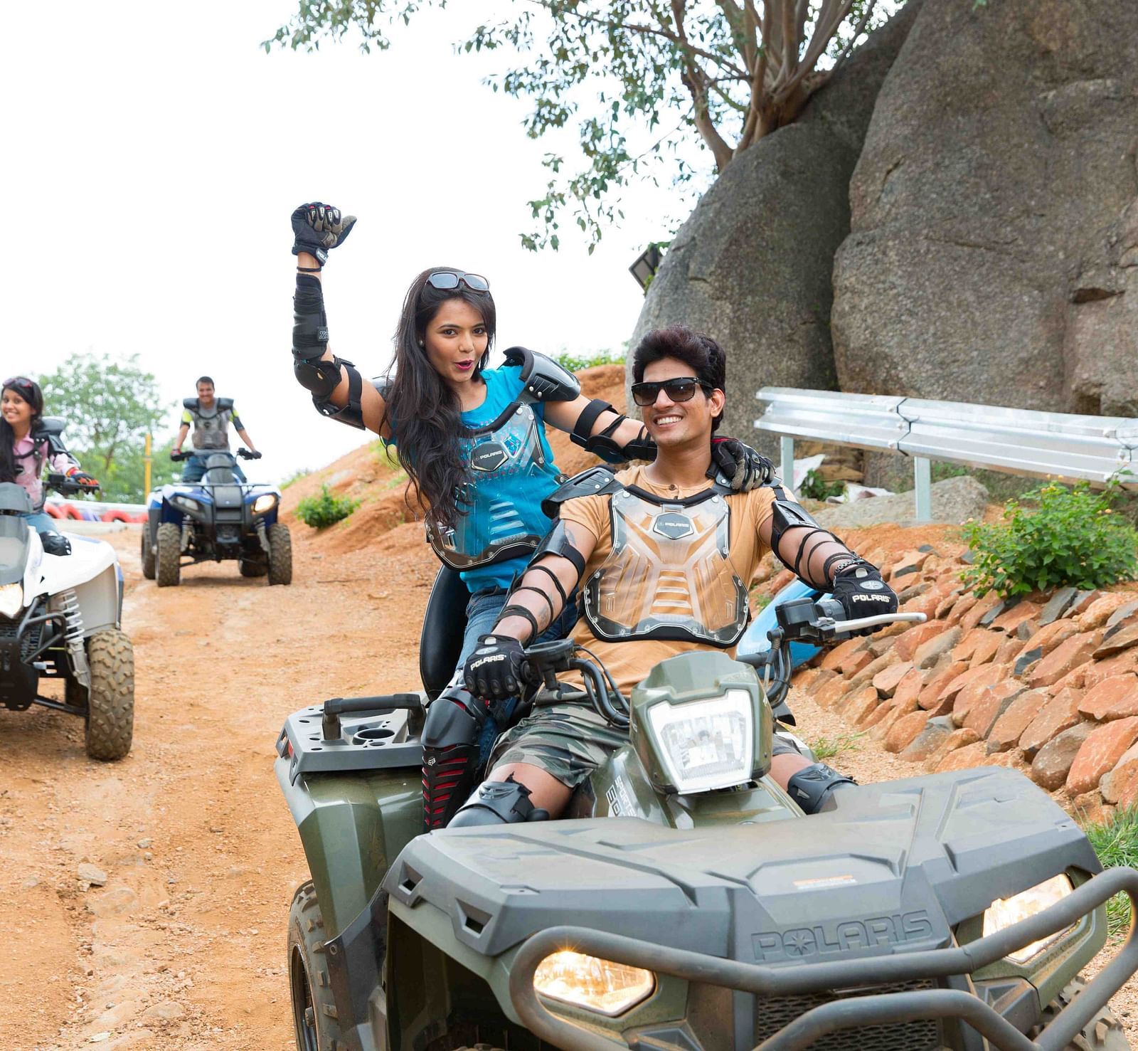 Sahas-Ramoji Adventure Park in Hyderabad offers ATV rides