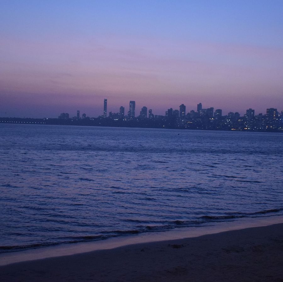 marine drive at night