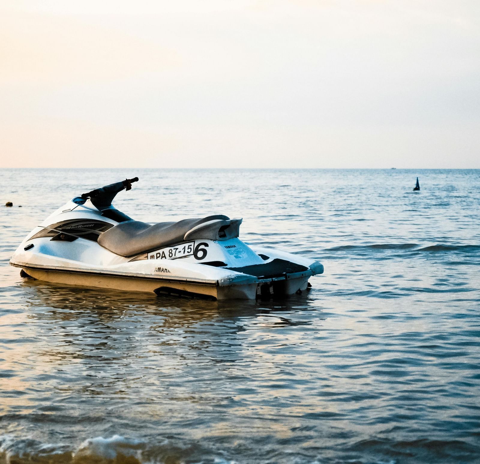 A jet ski floating in an ocean - Water sports Pondicherry
