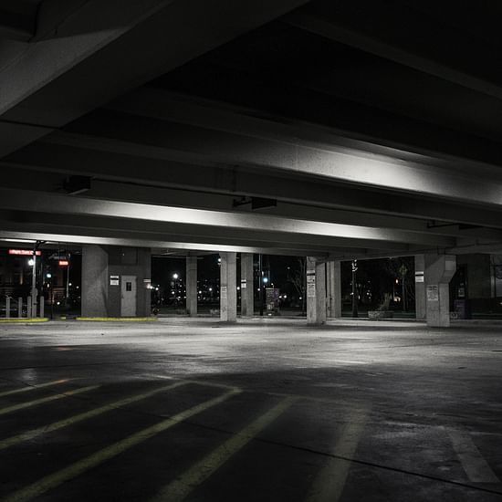 An empty party lot