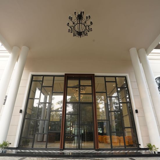 entrance to one of our hotels