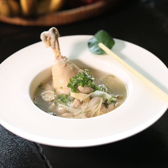 Chicken stew plate