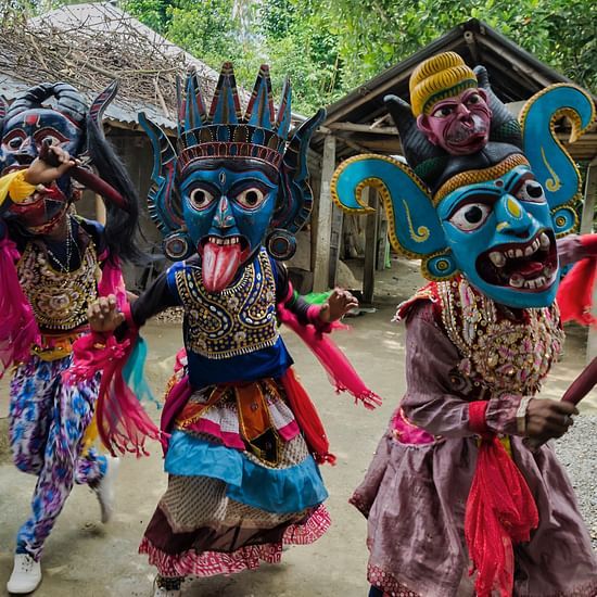 tribal dance performance
