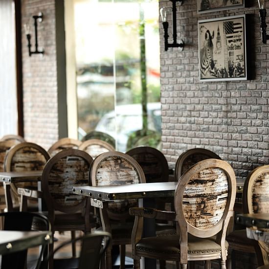 interior of rk gardenia coffee shop