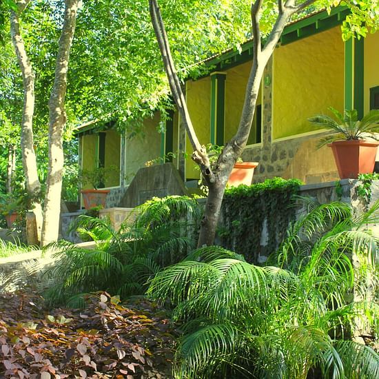 Outside Green Cottages