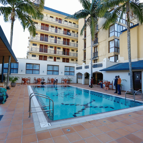 Sirroco pool bar The Heron Portico Nairobi 4