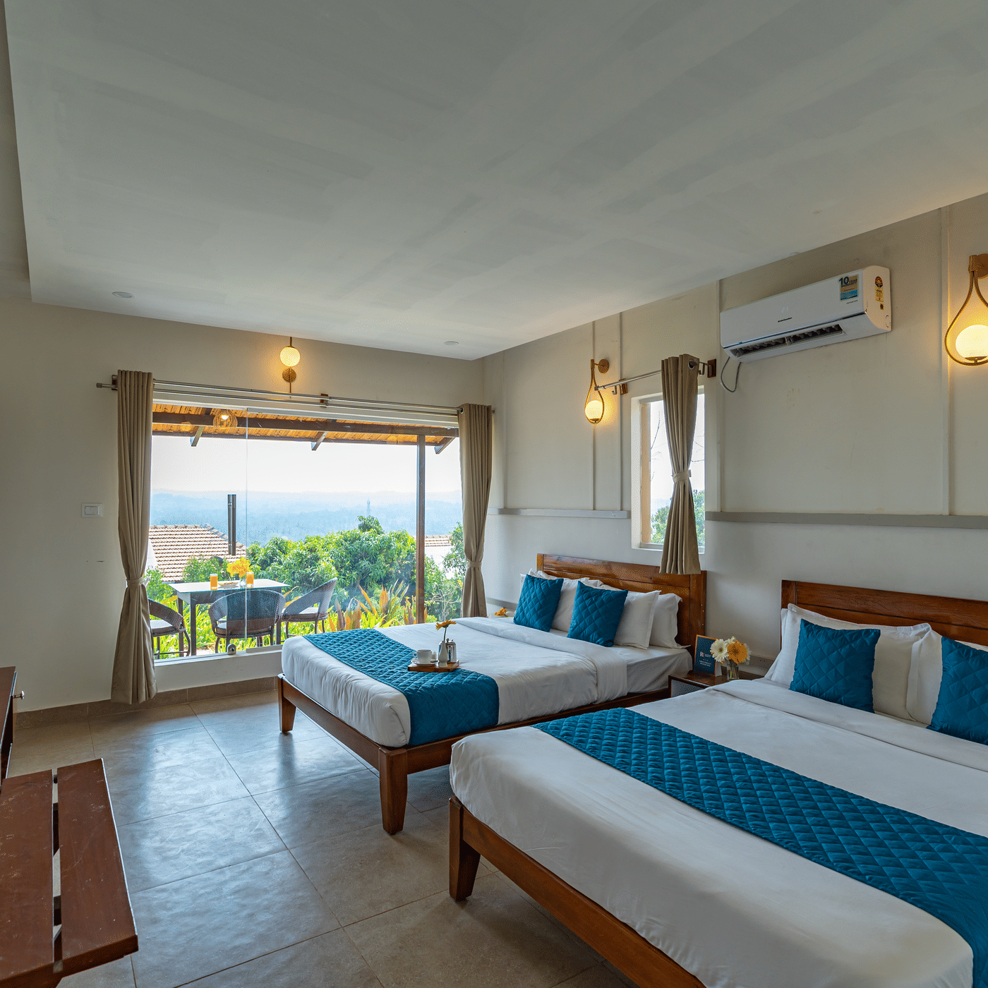 The Orchid and Lily Suite Setup
