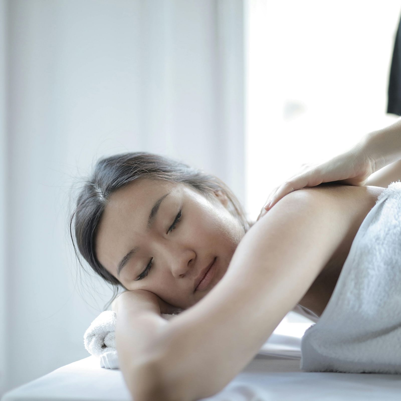 An Image of a woman rejuvenating herself with a spa treatment
