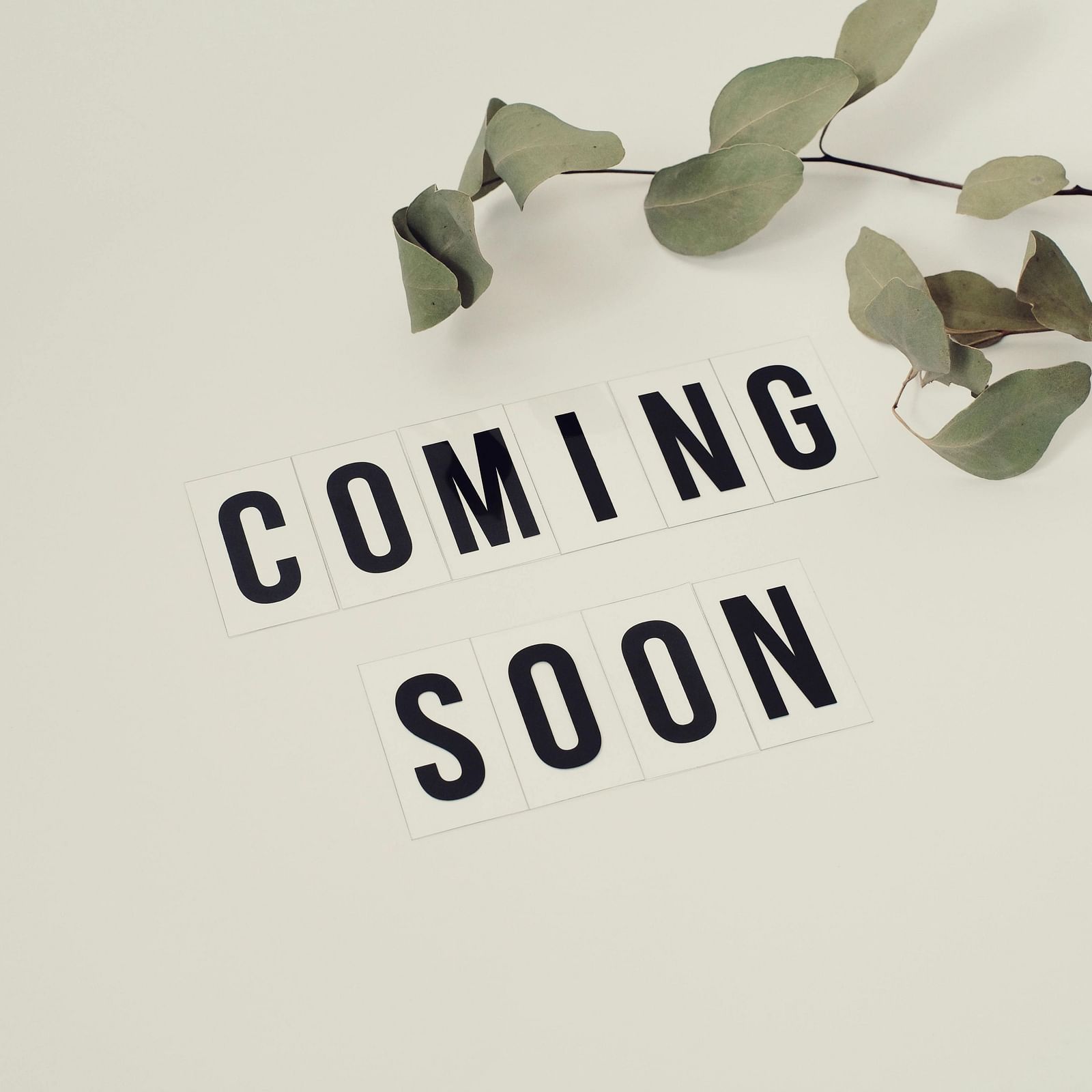 A card representing the coming soon tag