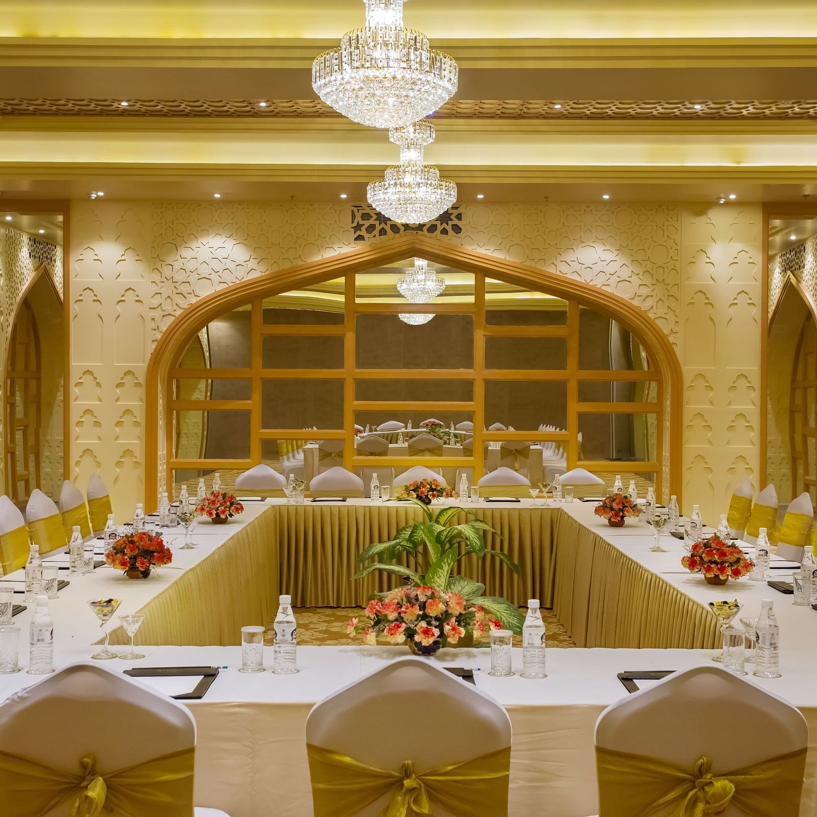 Seating arrangement at the Shehnaz Hall - 2
