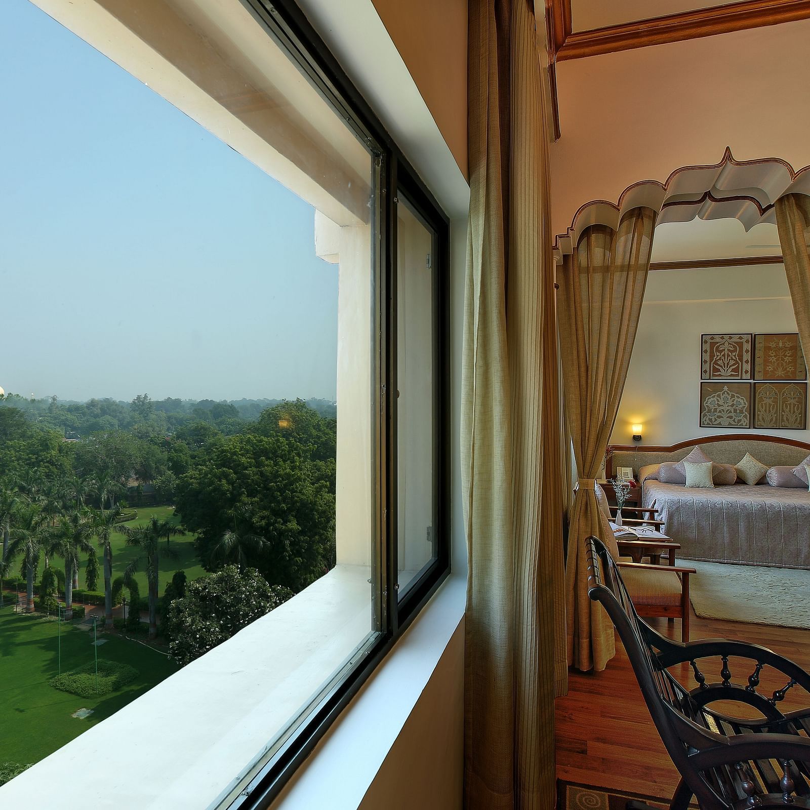 The Mumtaz Suite with garden views