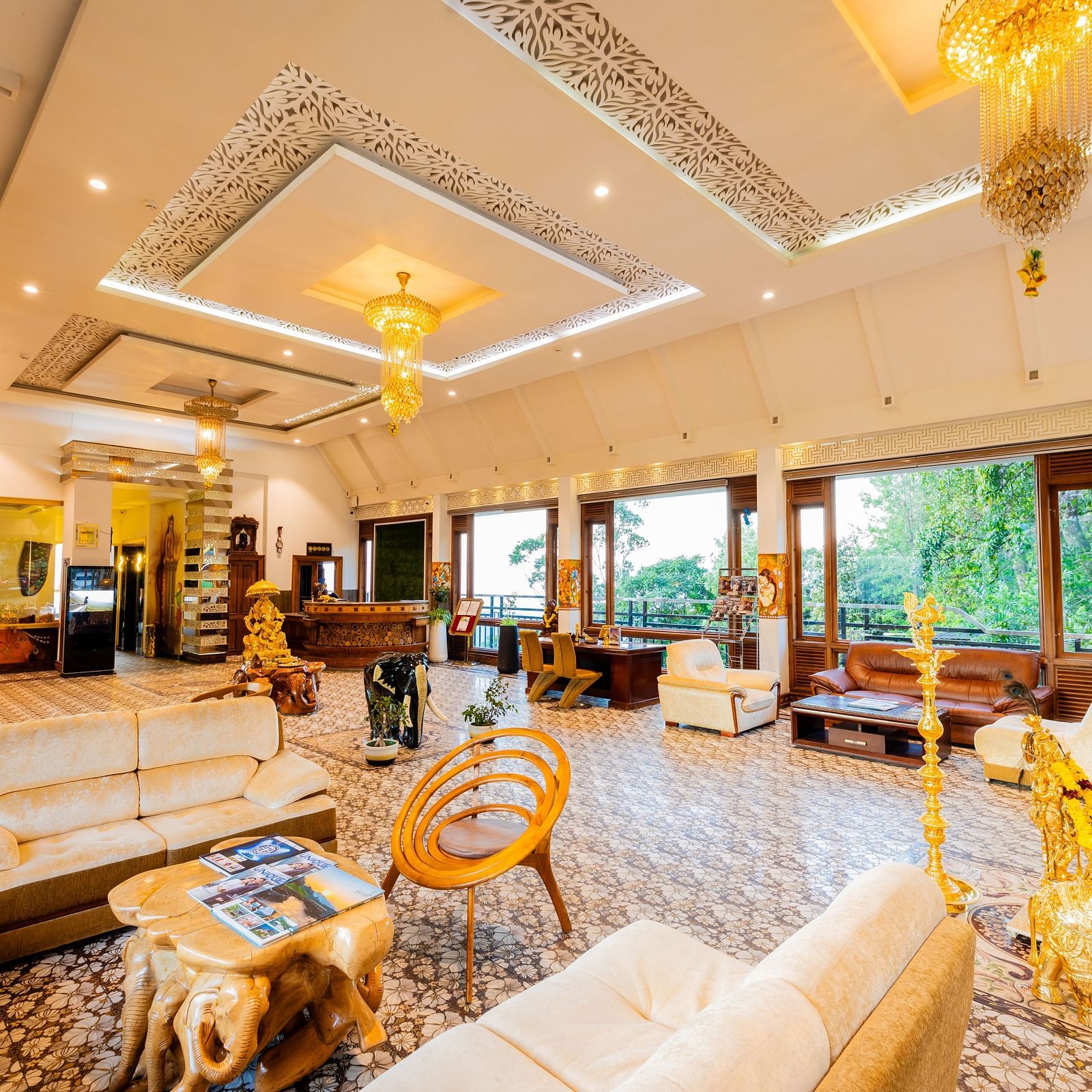 Exclusive Lounge at Parakkat Nature Hotel and Resorts, Munnar 1