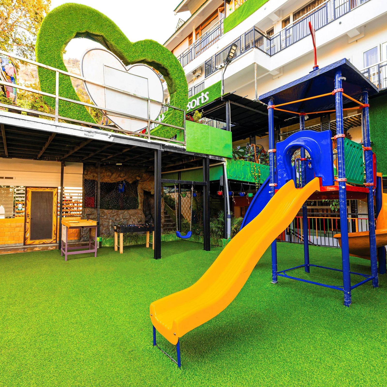 Kids Play area area at Parakkat Nature Hotel and Resorts, Munnar