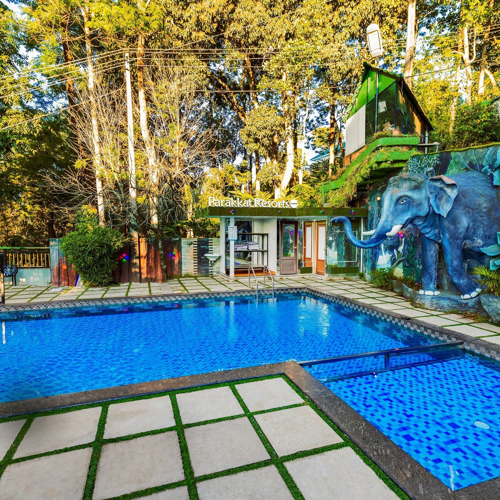 Swimming Pool at Parakkat Nature Hotel and Resorts, Munnar 2