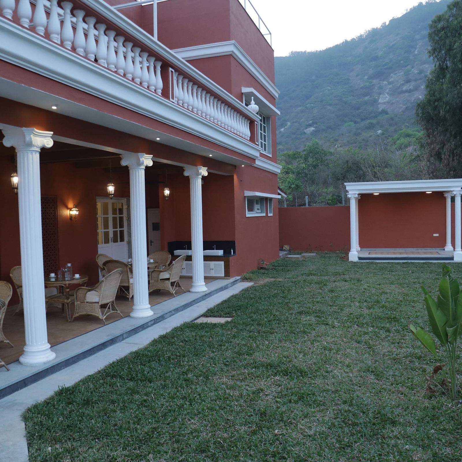 Hill View Garden - the outdoor event venue at Summer House, Nandi Hills