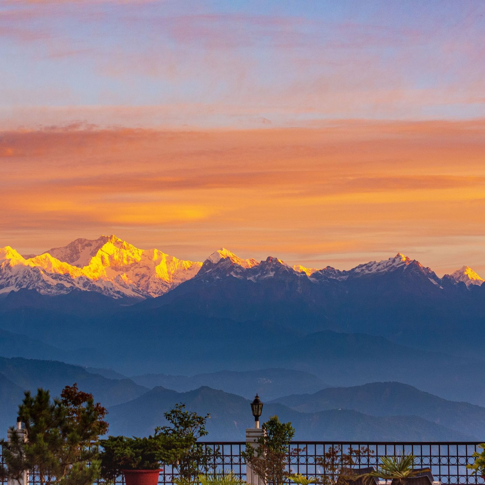 mountain view from lamahatta property